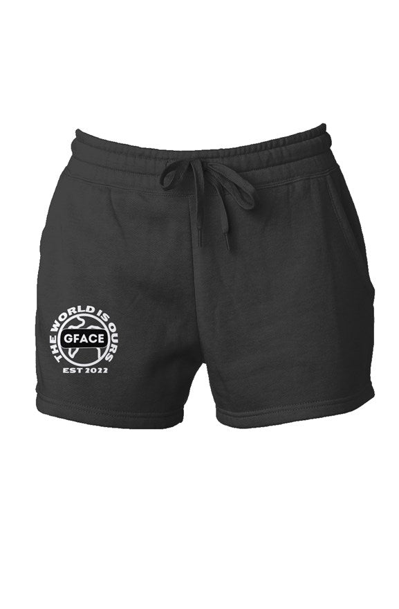 Womens Cali Wave Wash Short Gface The World Is Our