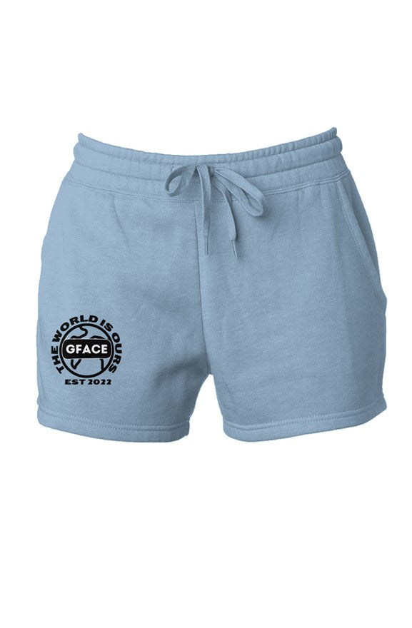 Womens Cali Wave Wash Short Gface The World Is Our