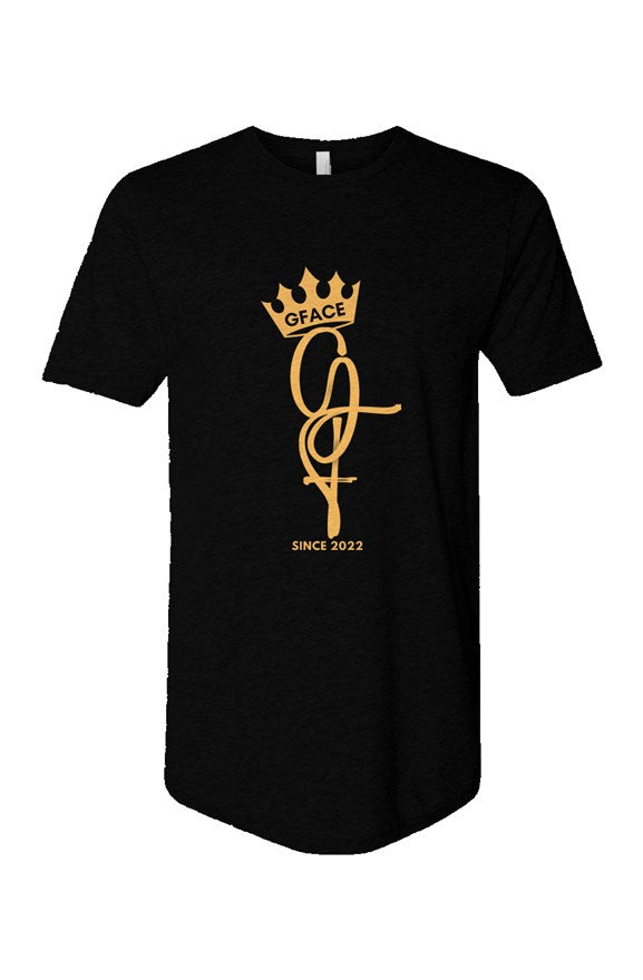 Cotton Long Body Short Sleeve Crew Gface Royal Kin