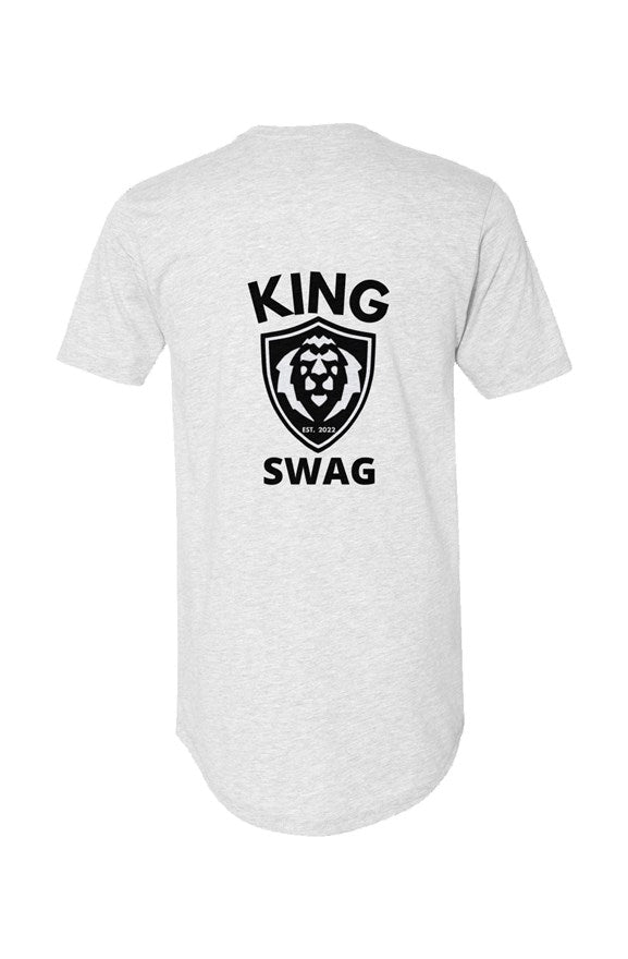 Cotton Long Body White Short Sleeve Crew Gface Royal King Swag