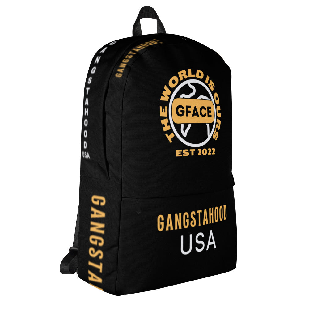 Backpack Gangstahood Usa THE World Is Ours