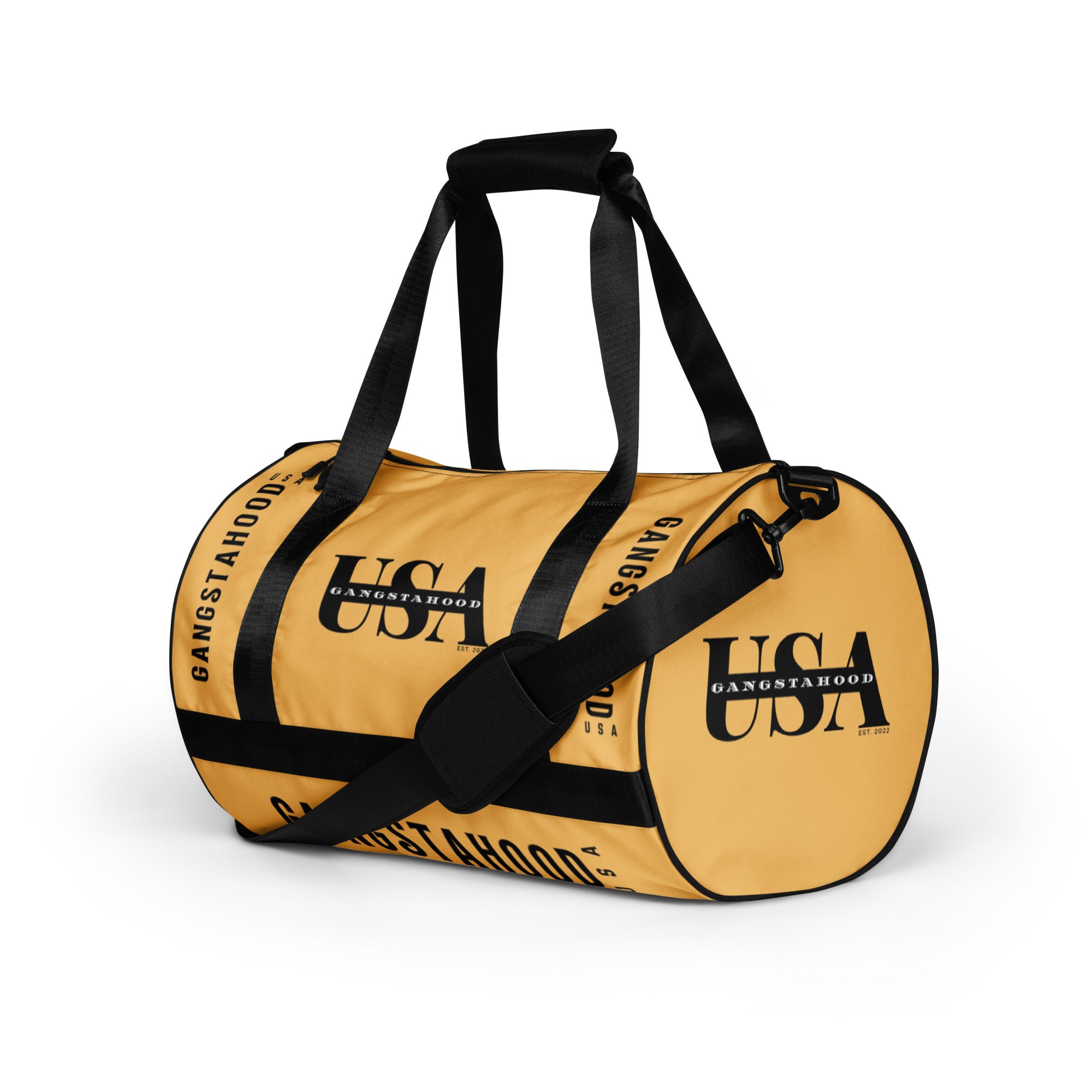 All-over print gym bag Gangstahood Usa