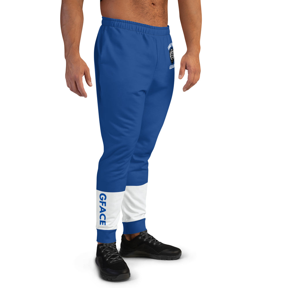 Men's 2-tone (Blue/W) Joggers Gface Swag Proof Gear