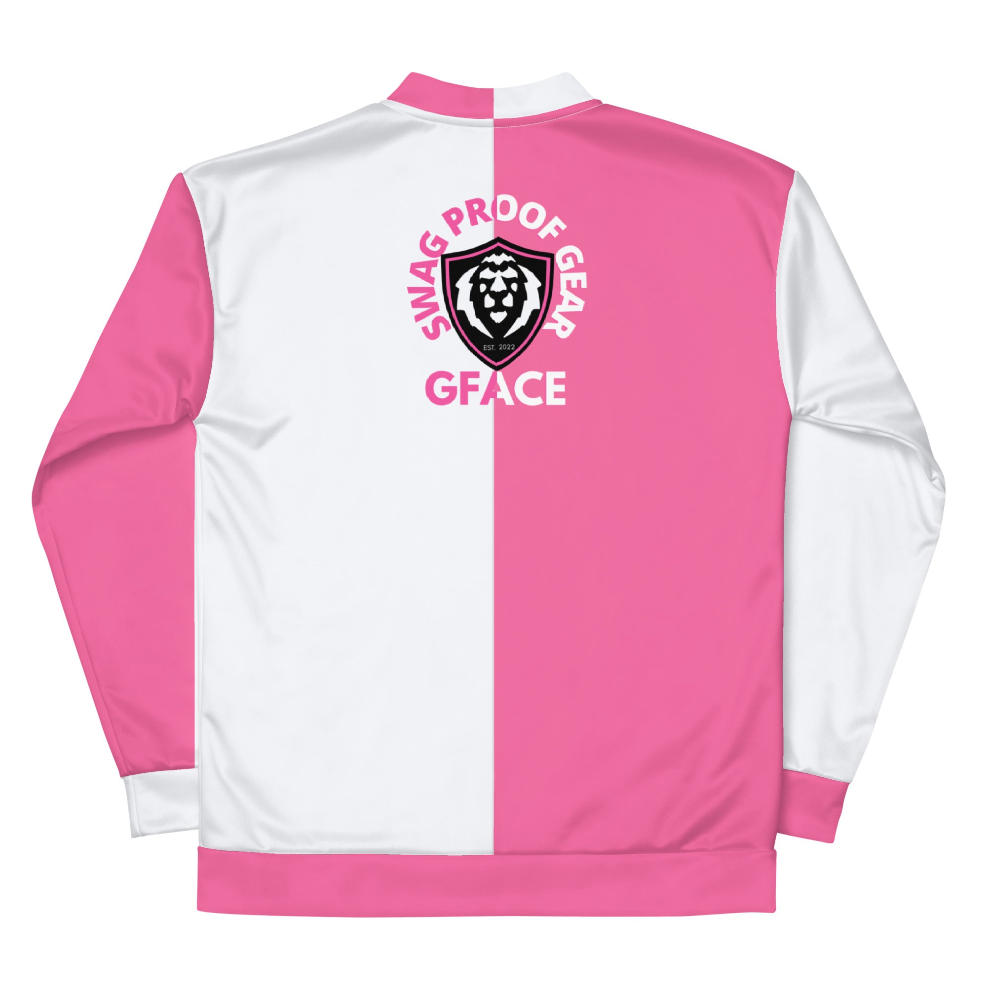 Unisex Bomber Jacket 2-tone (W/Pink) Gface Legit