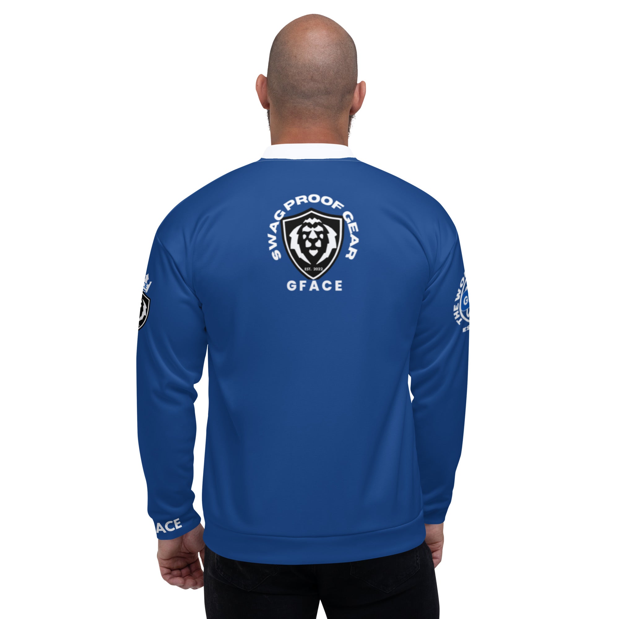 Unisex Bomber Jacket Blue Gface Vip