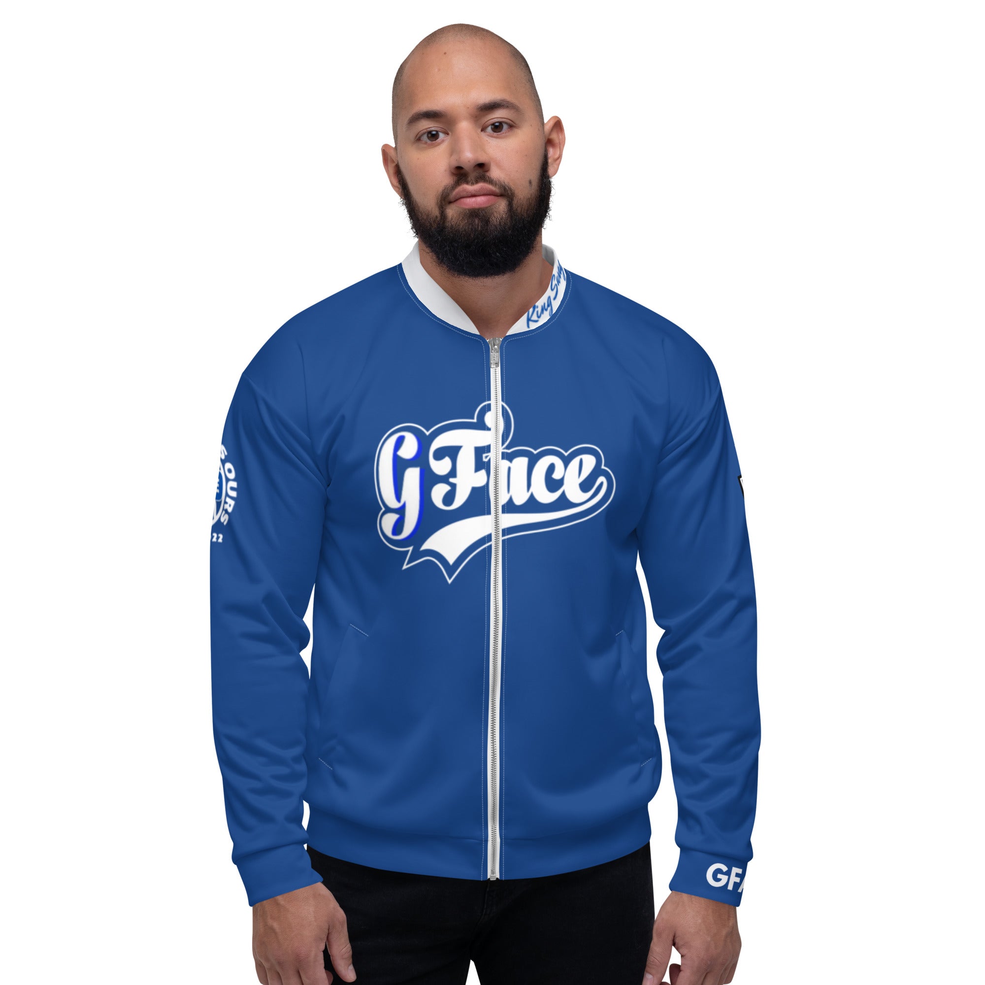 Unisex Bomber Jacket Blue Gface Vip