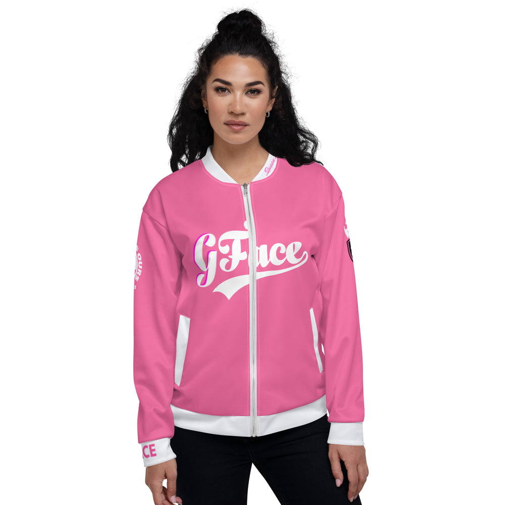 Unisex Bomber Jacket 2-tone (W/Pink) Gface Vip Legit