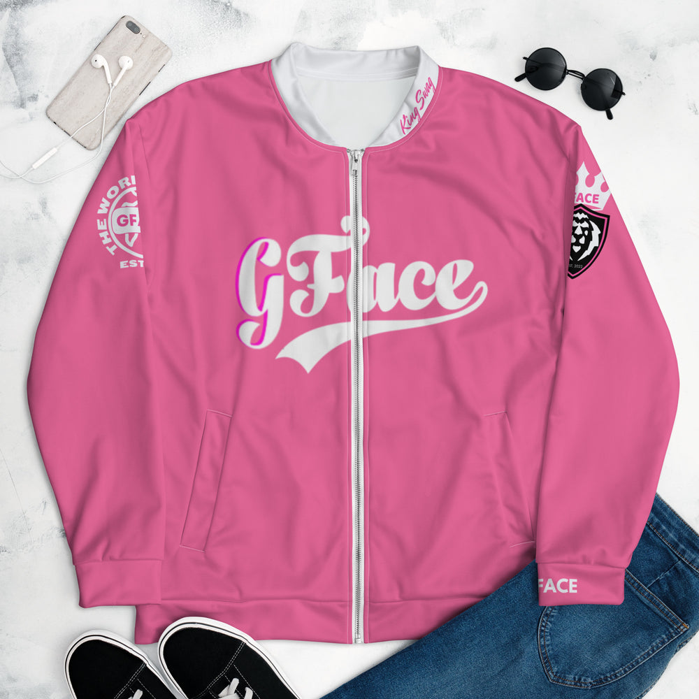 Unisex Bomber Jacket Pink Gface Vip