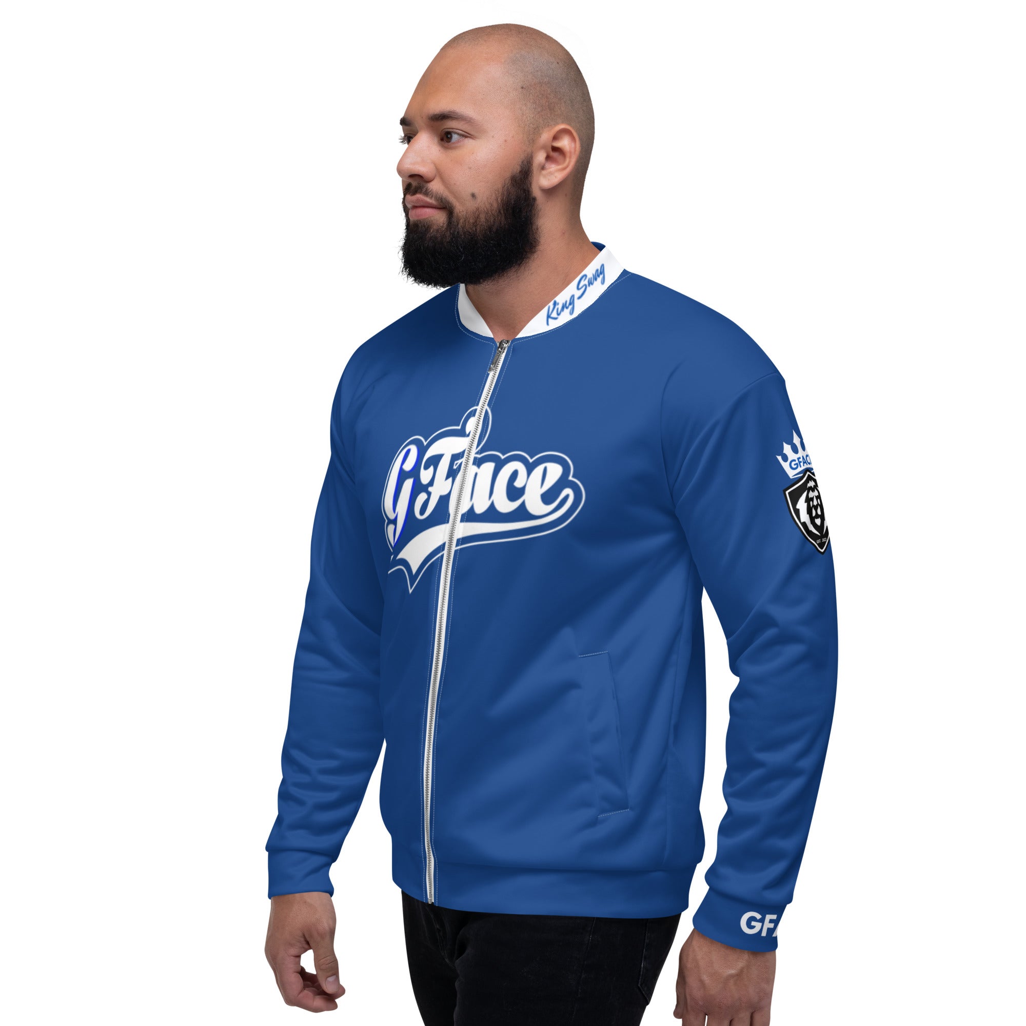 Unisex Bomber Jacket Blue Gface Vip