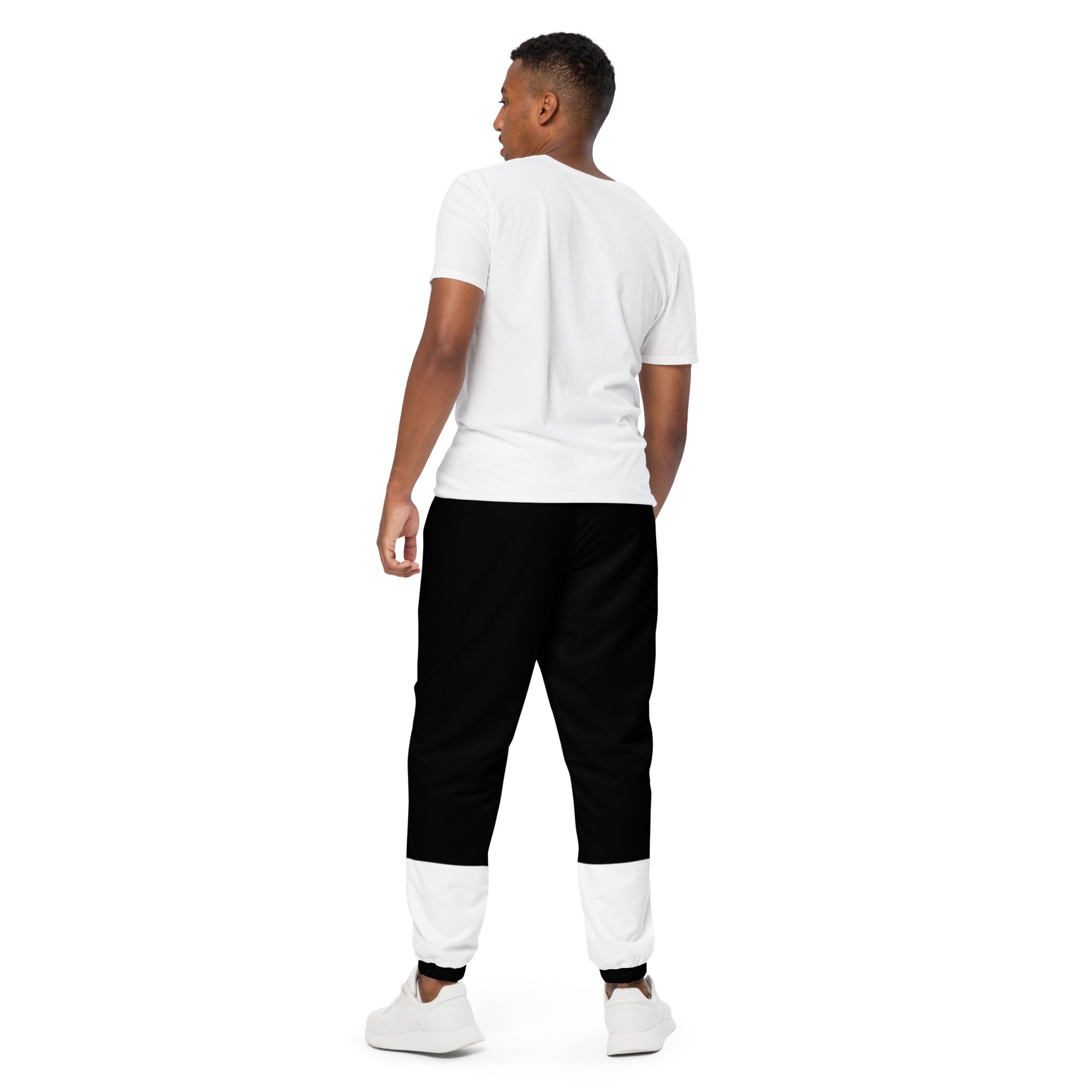 Unisex 2-tone (B/W) track pants Gface King Swag