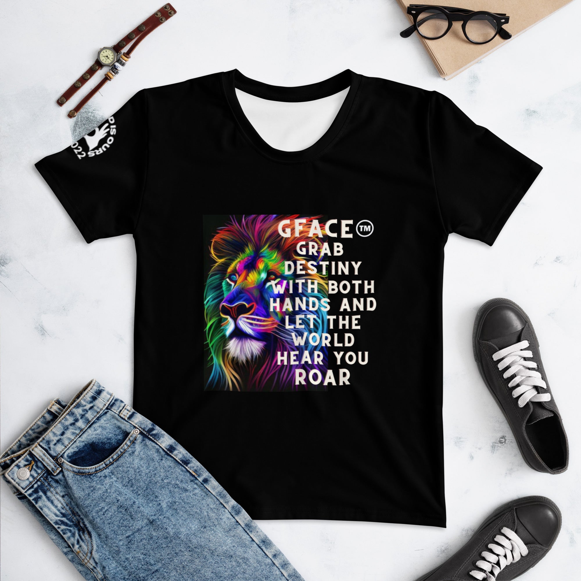 Women's T-shirt Gface Slogan