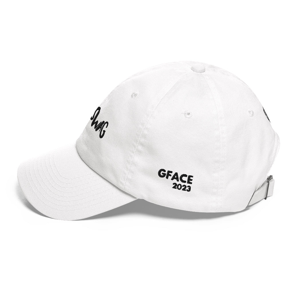 White Dad hat Gface Swag