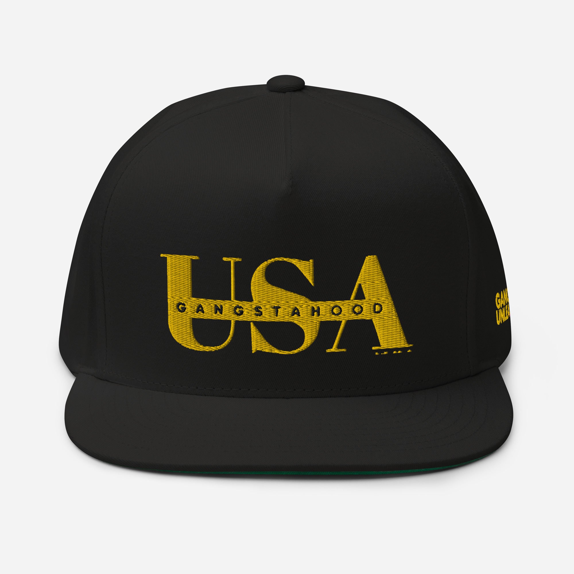 Flat Bill Cap Gangstahood Usa