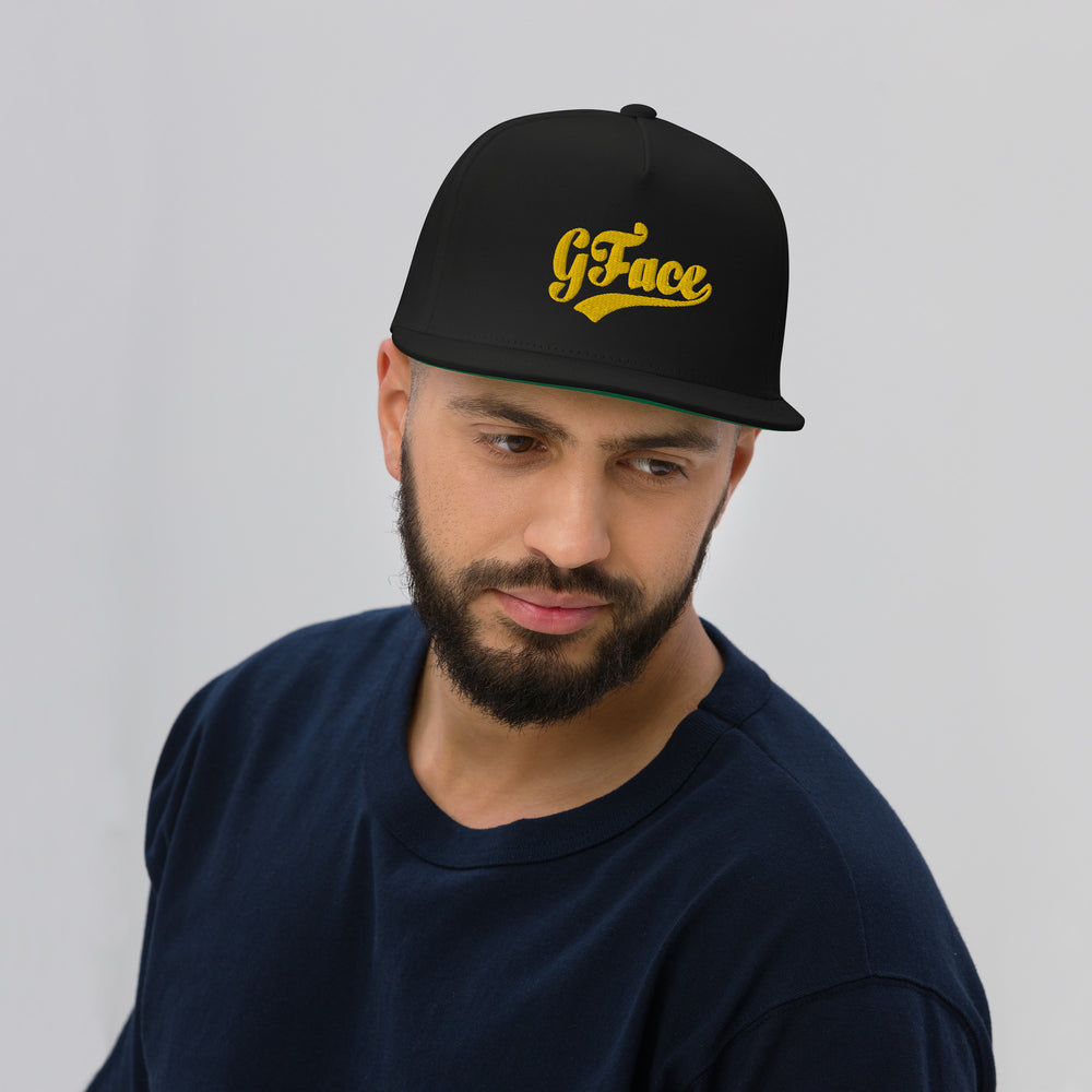 Gface Vip B/Gold Flat Bill snapback