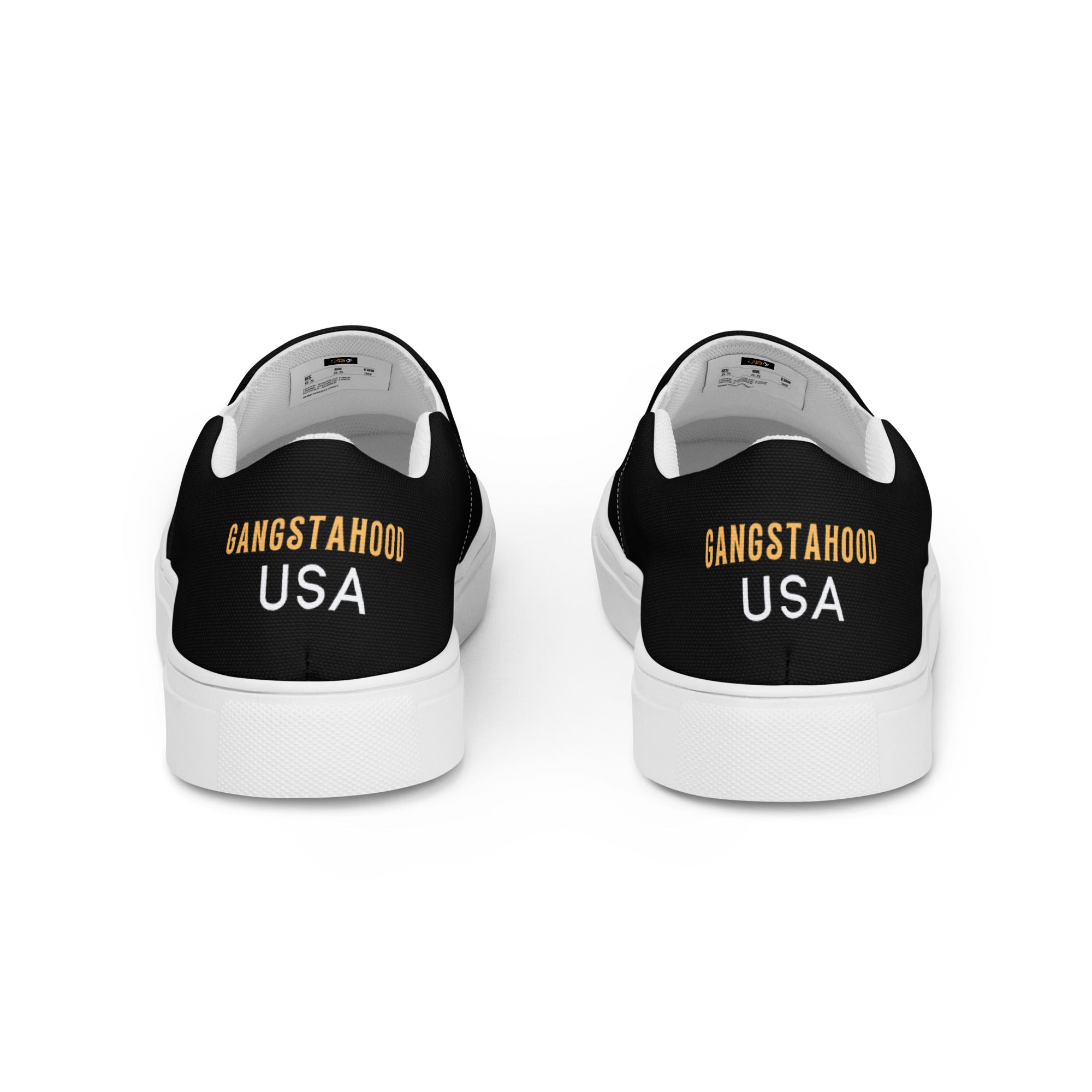 canvas shoes GANGSTAHOOD USA Swag Proof Gear