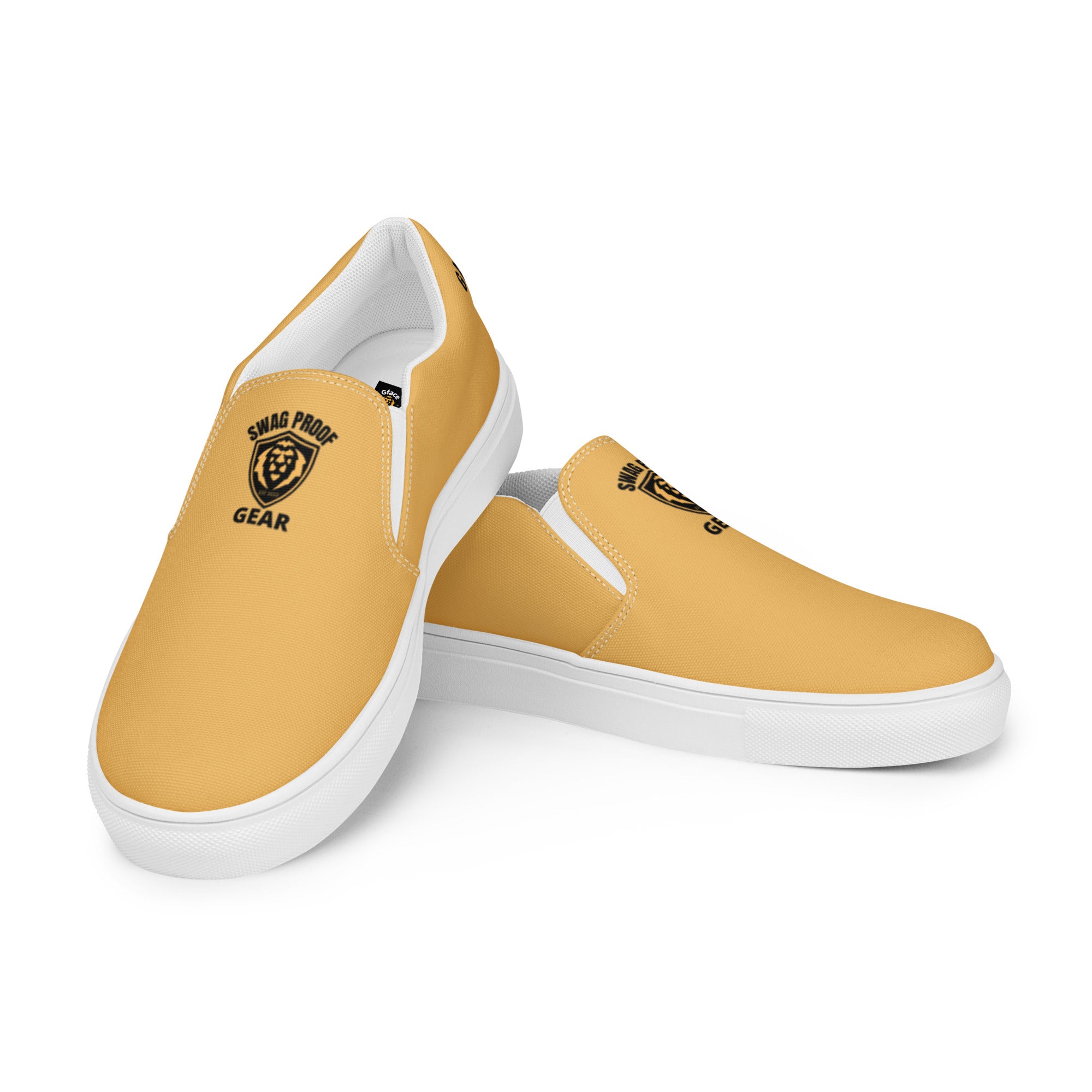 Men’s slip-on canvas shoes Golden GANGSTAHOOD USA