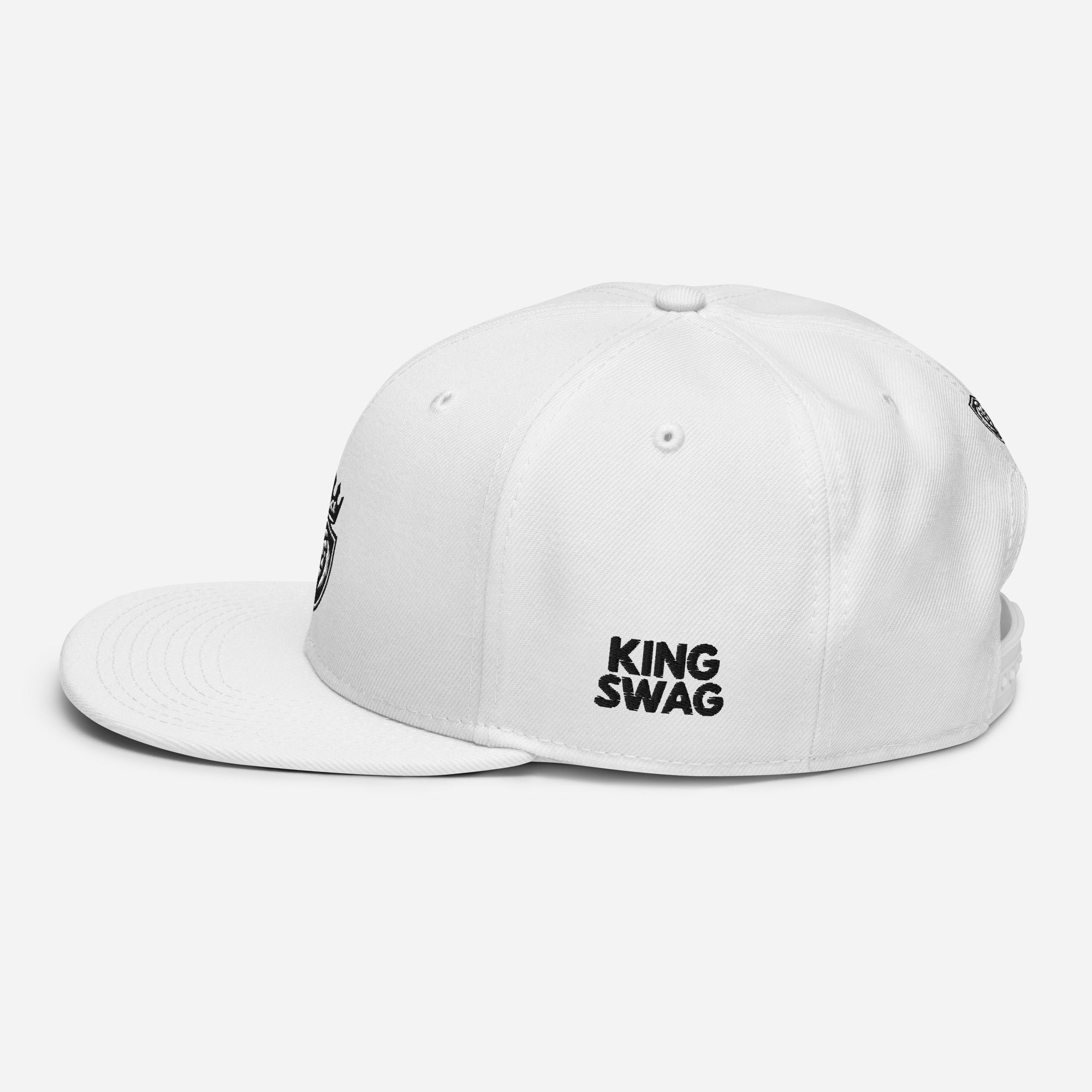 Snapback White Hat Gface King Swag