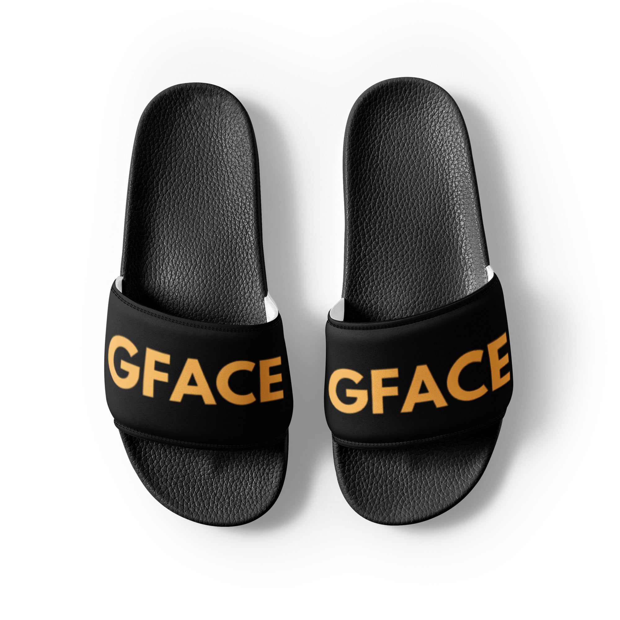 Women's  (B/Gold) Gface Slides