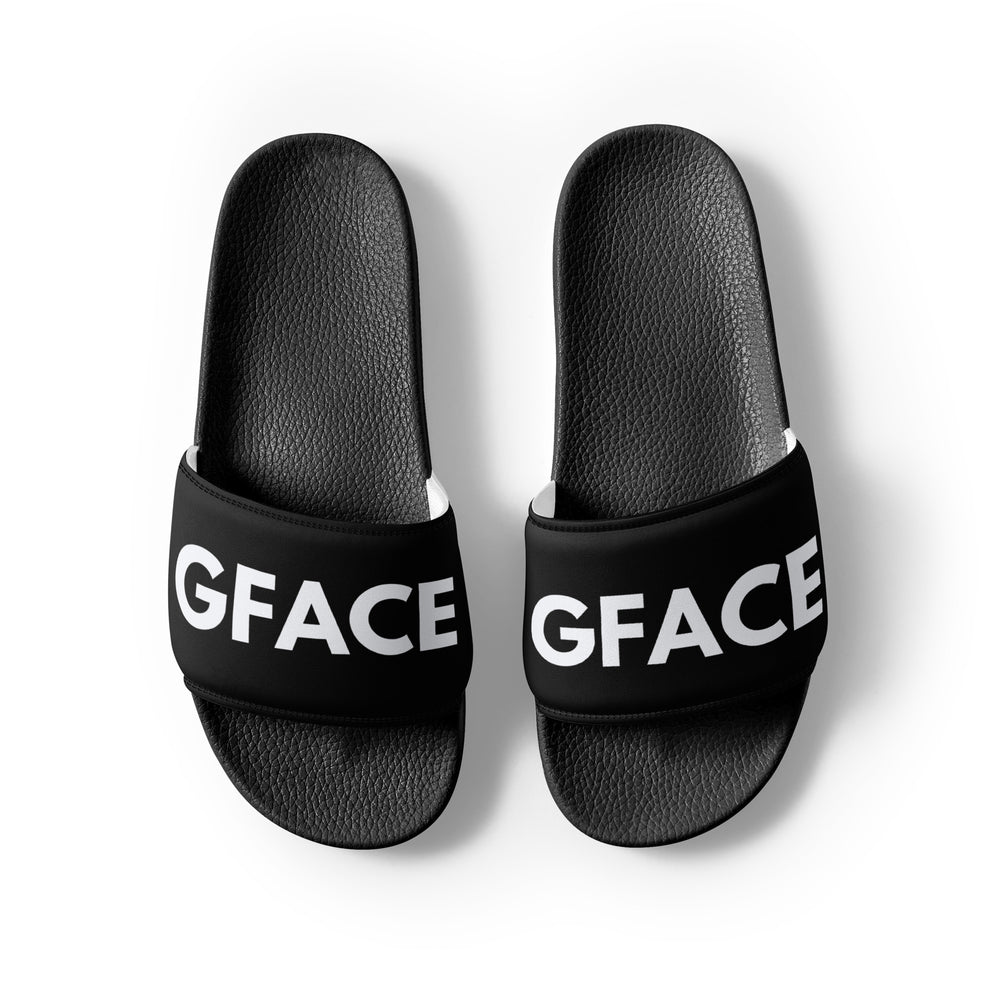 Women's Black GFACE Slides