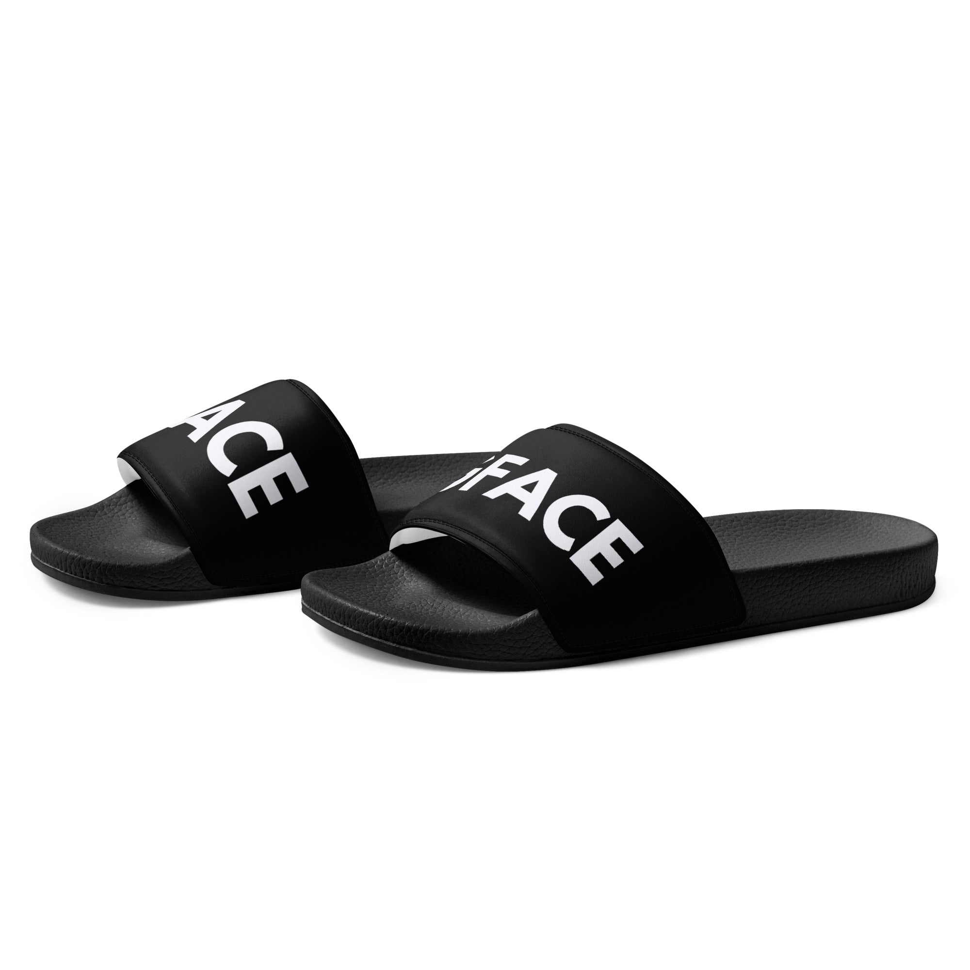 Women's Black GFACE Slides